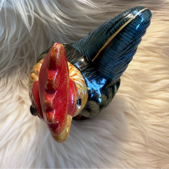 SALE!! Vintage Rooster statue hand painted.      3 - Picture 4 of 7